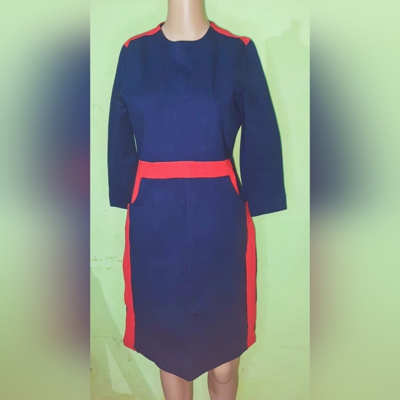 Dresses & Skirts - Red and blue dress size S perfect bodycon dress 🤩😍